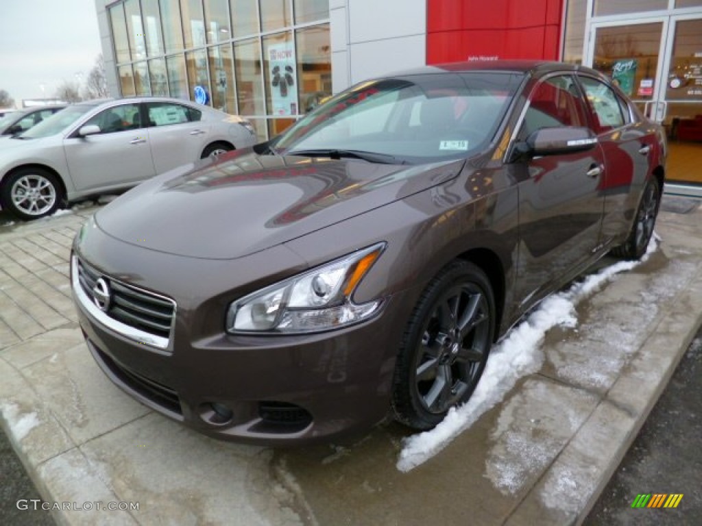 2014 Maxima 3.5 SV Sport - Java Metallic / Charcoal photo #3
