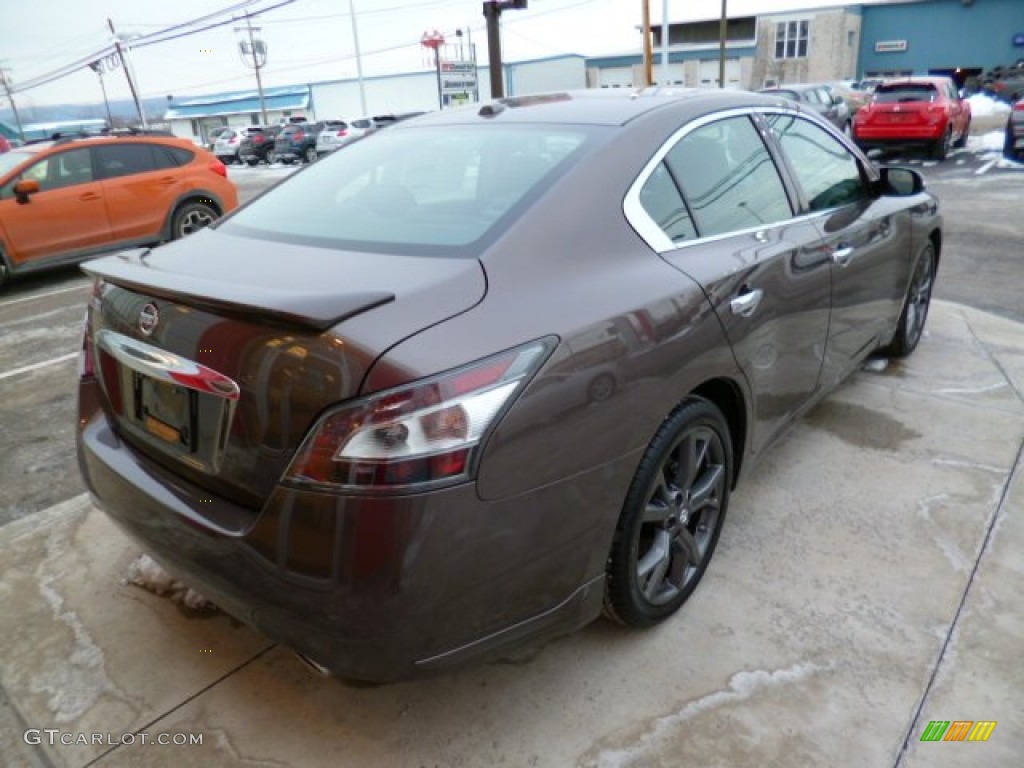 2014 Maxima 3.5 SV Sport - Java Metallic / Charcoal photo #7
