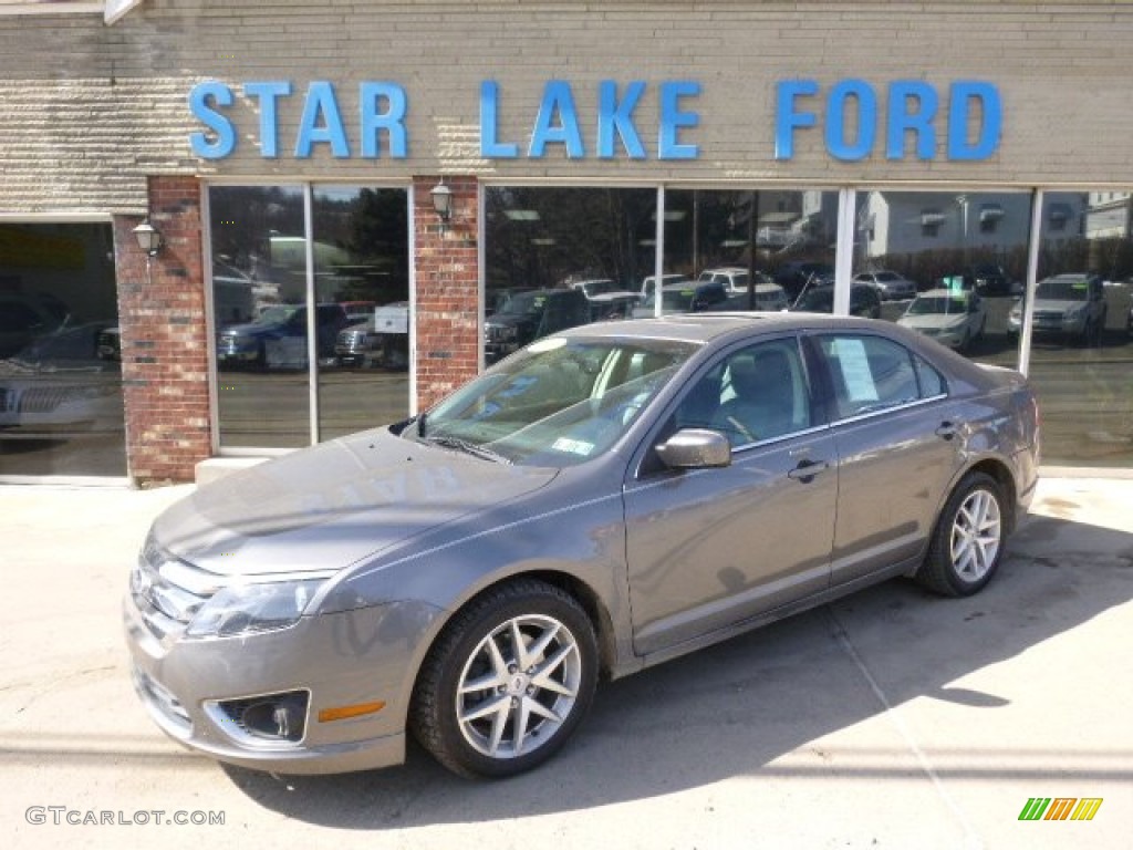 2010 Fusion SEL V6 - Sterling Grey Metallic / Charcoal Black photo #1