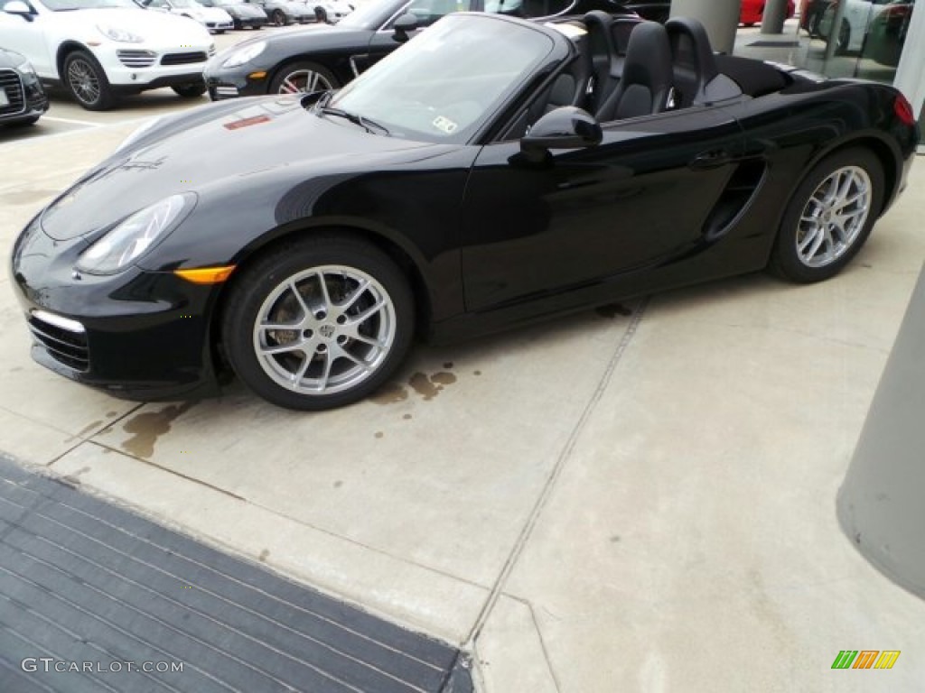 Black 2014 Porsche Boxster Standard Boxster Model Exterior Photo #91210432