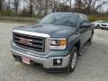 2014 Stealth Gray Metallic GMC Sierra 1500 SLE Crew Cab 4x4  photo #3