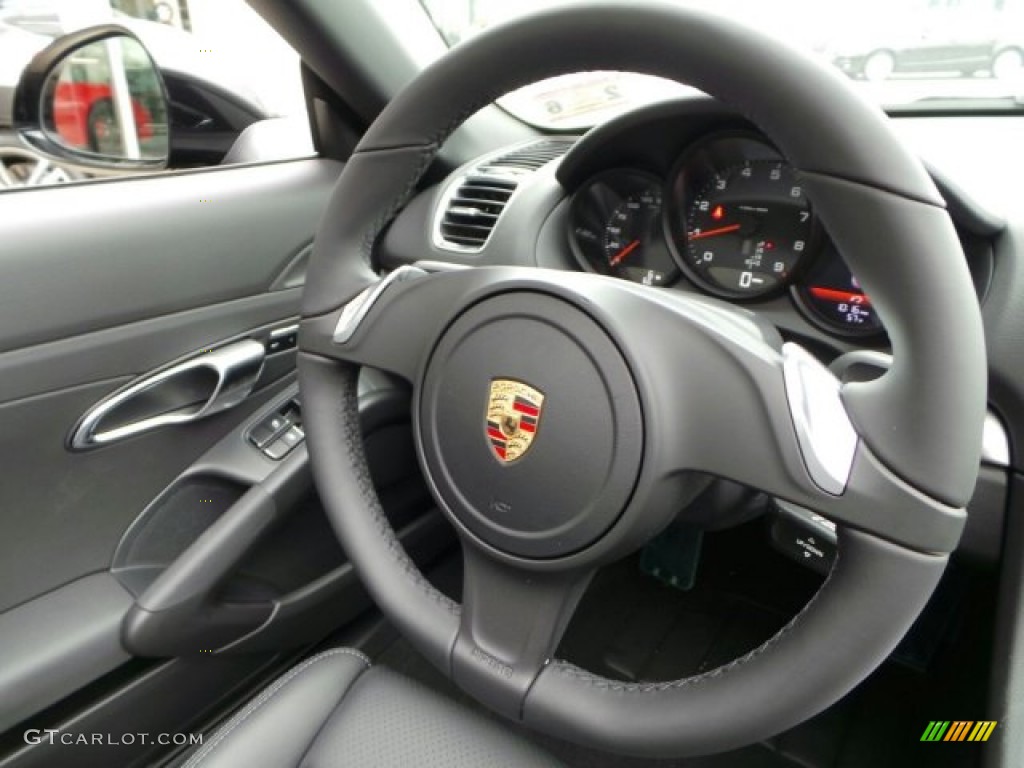 2014 Porsche Boxster Standard Boxster Model Steering Wheel Photos