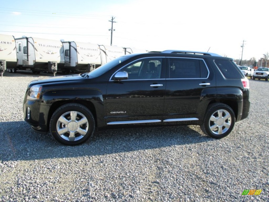 2014 Terrain Denali AWD - Carbon Black Metallic / Jet Black photo #4