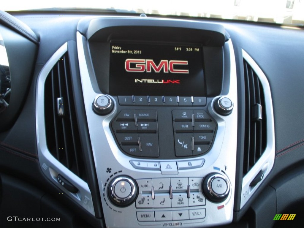 2014 Terrain Denali AWD - Carbon Black Metallic / Jet Black photo #8