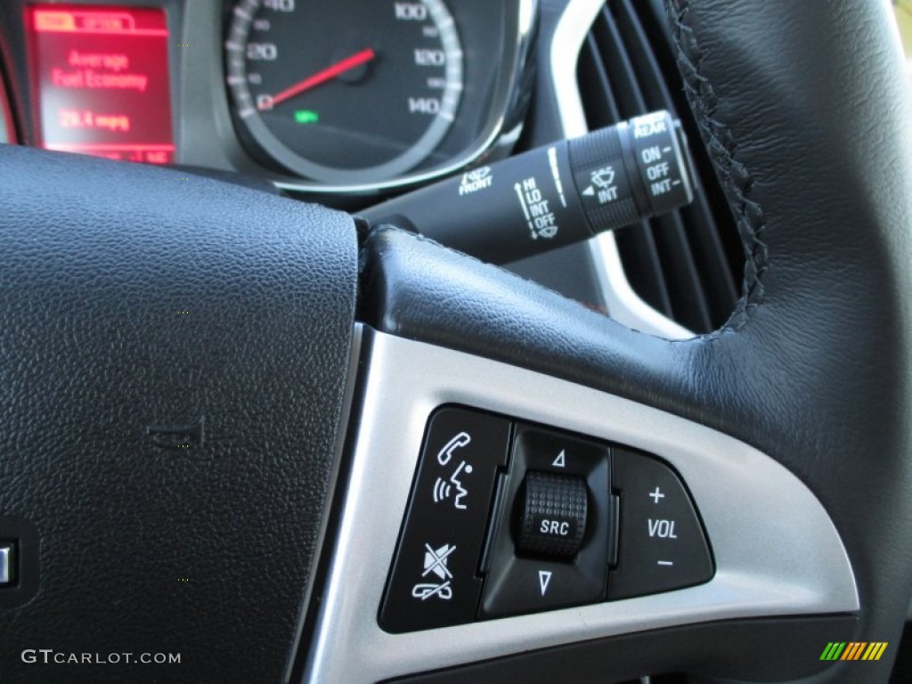 2014 Terrain Denali AWD - Carbon Black Metallic / Jet Black photo #14