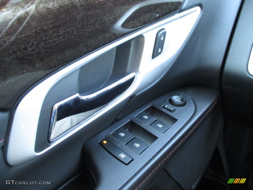 2014 Terrain Denali AWD - Carbon Black Metallic / Jet Black photo #17