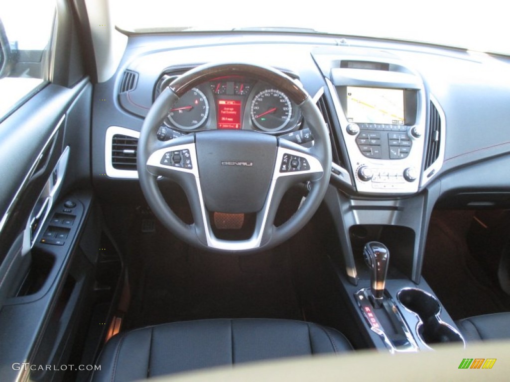 2014 Terrain Denali AWD - Carbon Black Metallic / Jet Black photo #21