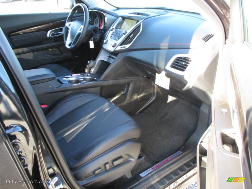 2014 Terrain Denali AWD - Carbon Black Metallic / Jet Black photo #31