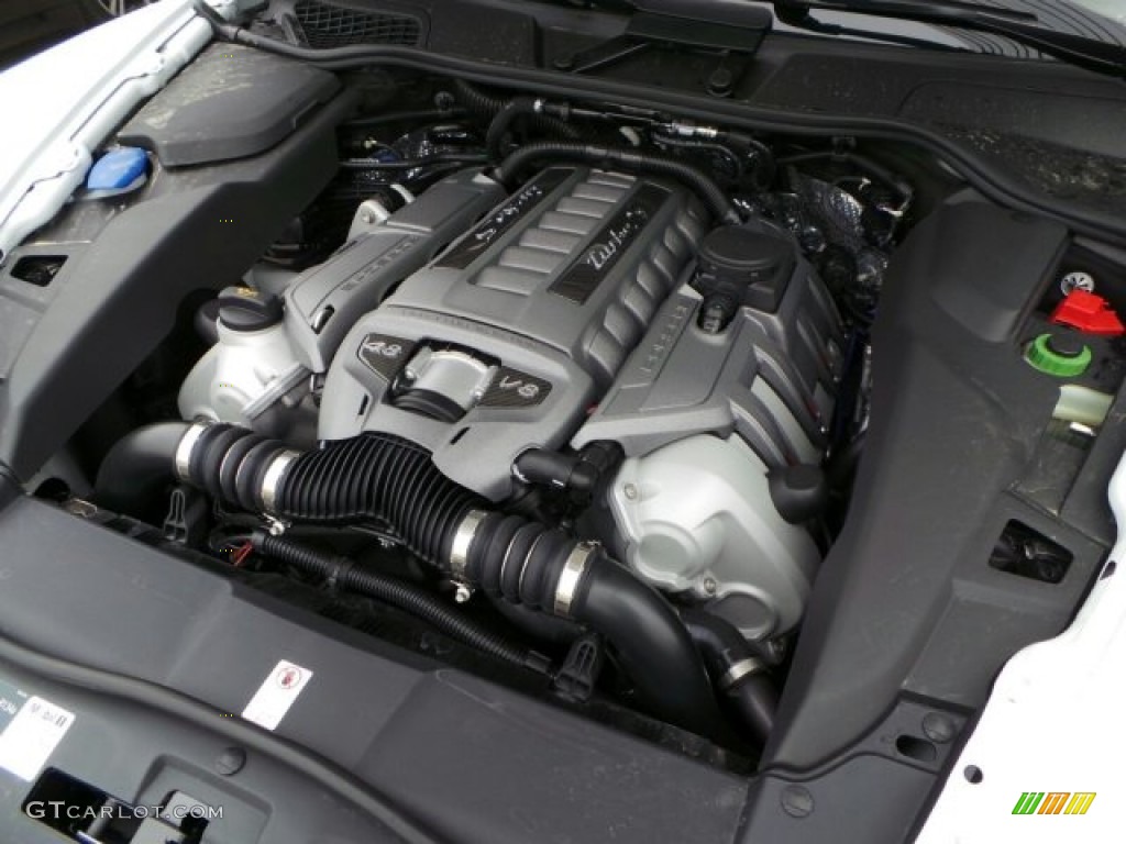 2014 Porsche Cayenne Turbo S 4.8 Liter DFI Twin-Turbocharged DOHC 32-Valve VVT V8 Engine Photo #91211176