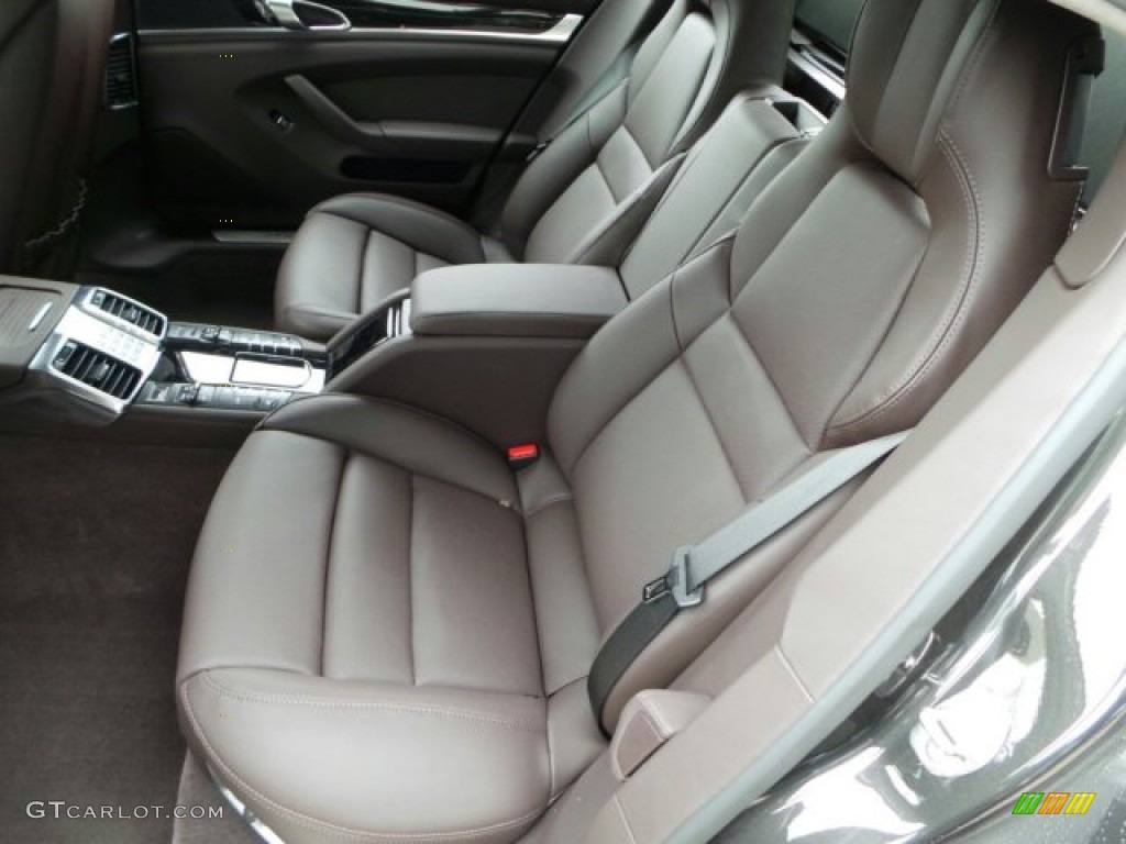 2014 Porsche Panamera 4S Executive Rear Seat Photo #91211485