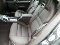 2014 Porsche Panamera Espresso Natural Leather Interior Rear Seat Photo
