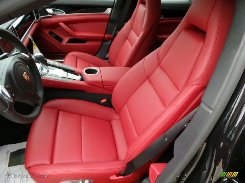 2014 Porsche Panamera Standard Panamera Model Front Seat Photos