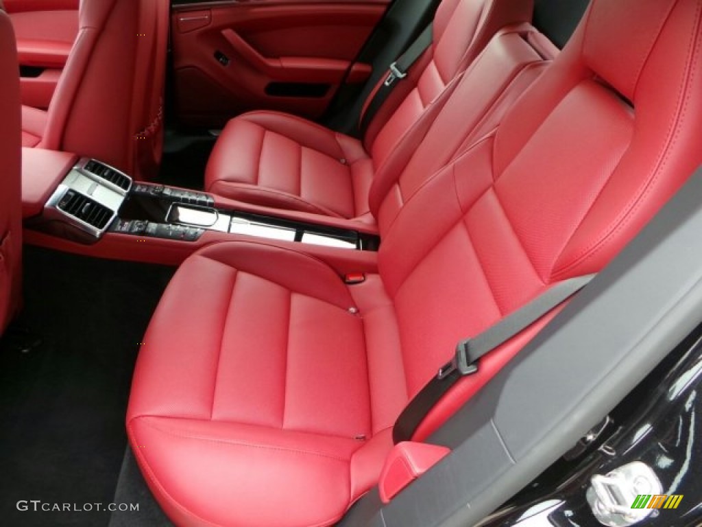 2014 Porsche Panamera Standard Panamera Model Rear Seat Photo #91211899