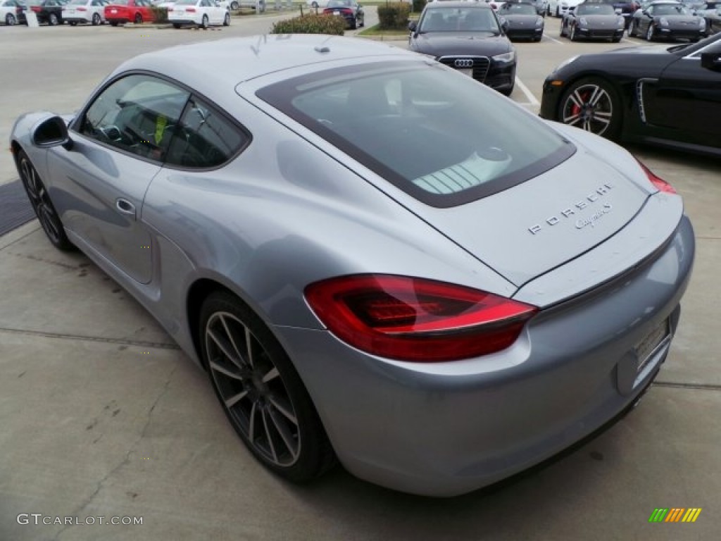 2014 Cayman S - Platinum Silver Metallic / Black photo #5
