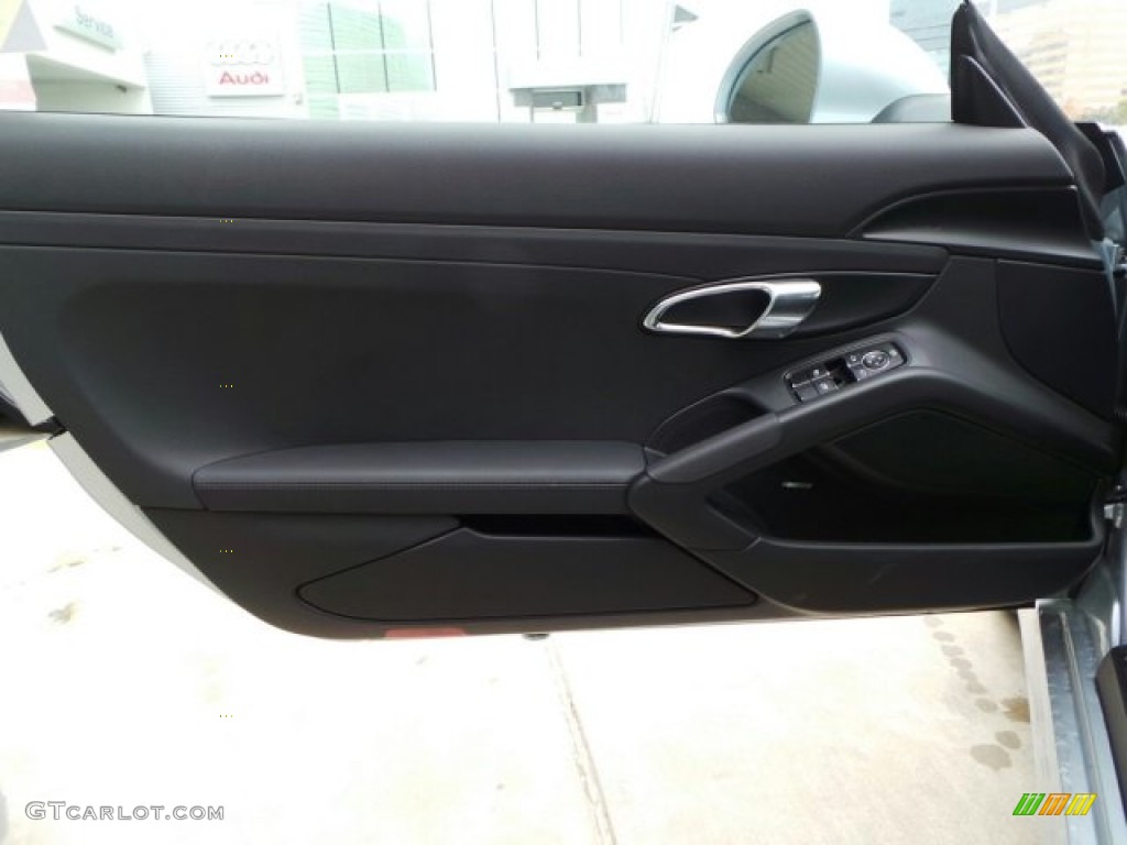 2014 Cayman S - Platinum Silver Metallic / Black photo #10