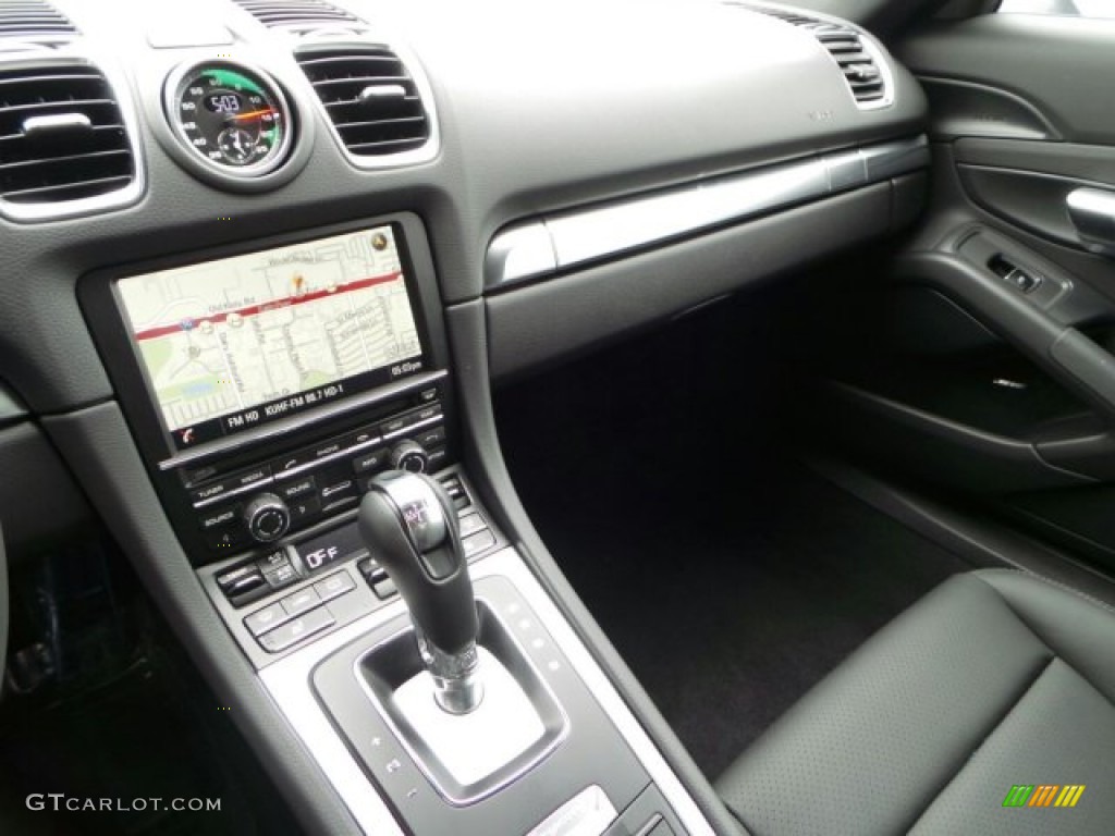 2014 Cayman S - Platinum Silver Metallic / Black photo #13