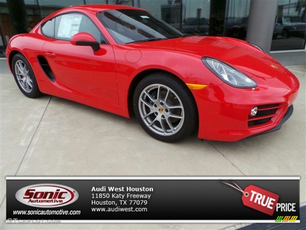 2014 Cayman  - Guards Red / Black photo #1