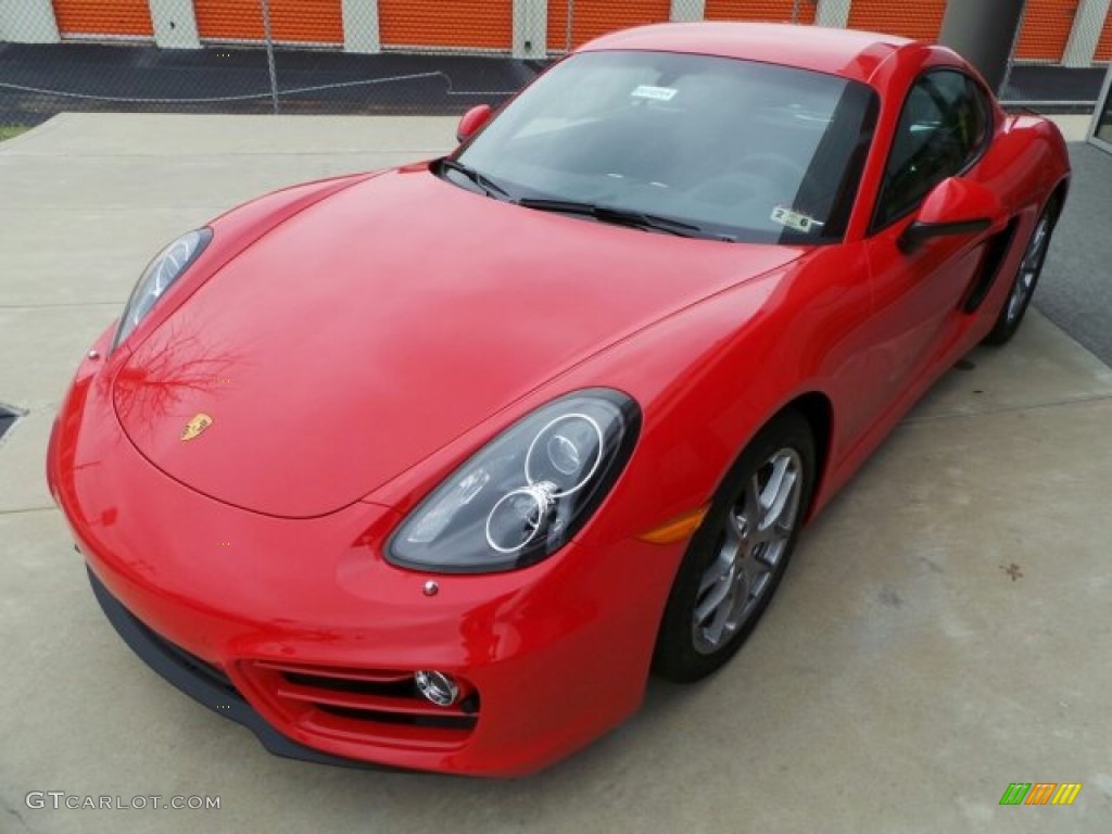 2014 Cayman  - Guards Red / Black photo #3