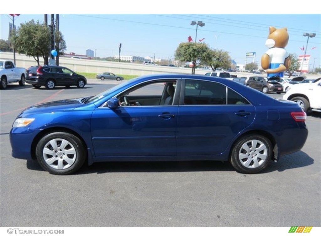 Blue Ribbon Metallic 2010 Toyota Camry LE Exterior Photo #91215034