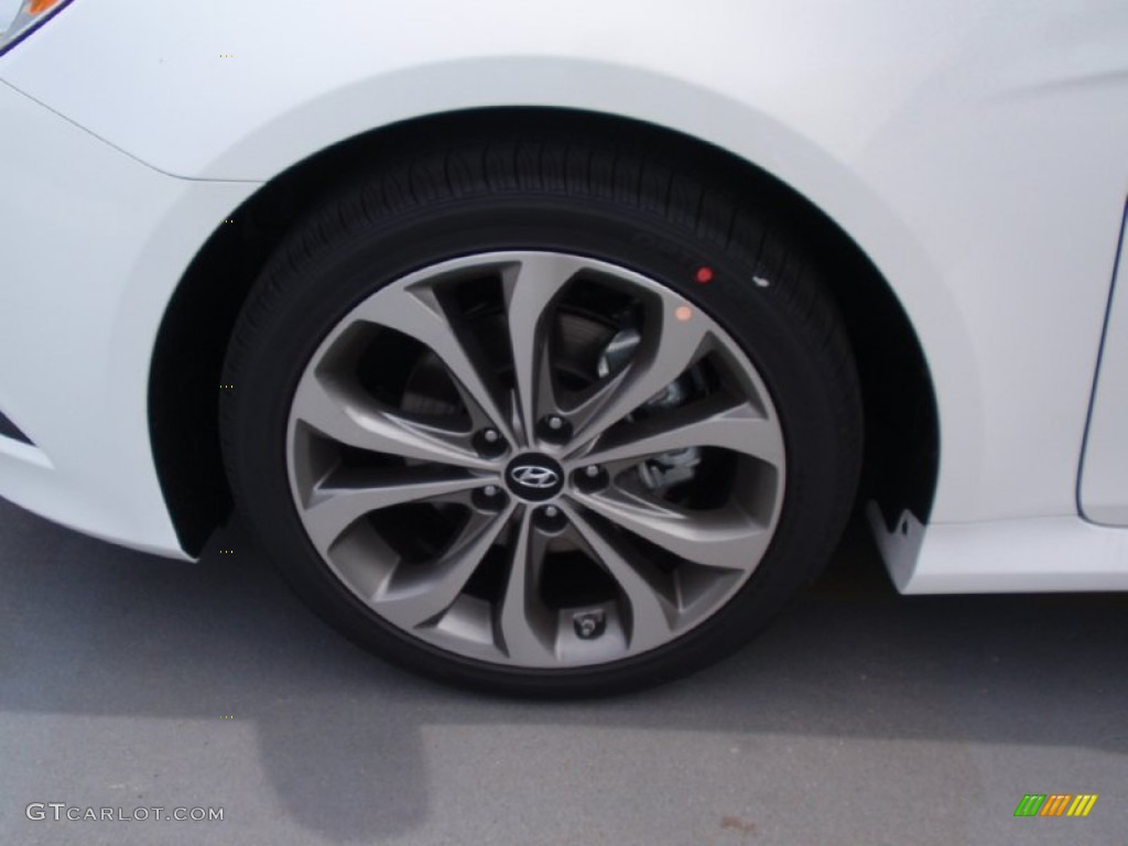 2014 Sonata SE - Pearl White / Black photo #12