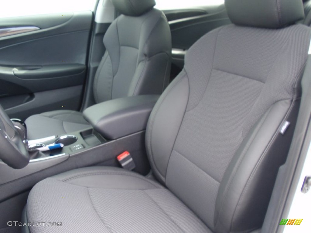 2014 Sonata SE - Pearl White / Black photo #25