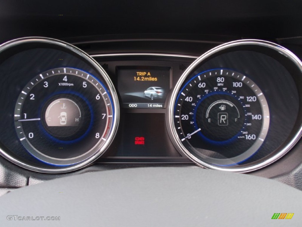 2014 Sonata SE - Pearl White / Black photo #31