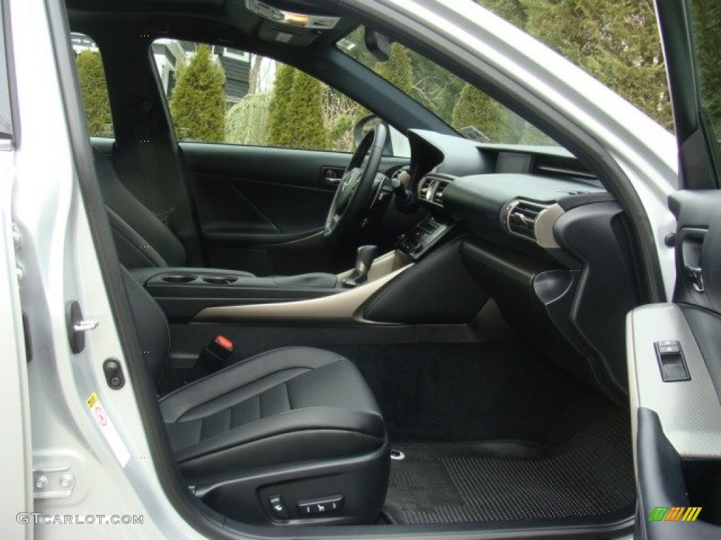 2014 IS 250 F Sport AWD - Silver Lining Metallic / Black photo #8