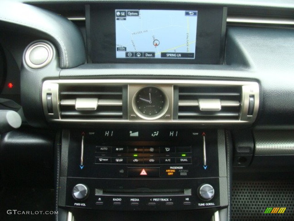 2014 IS 250 F Sport AWD - Silver Lining Metallic / Black photo #15