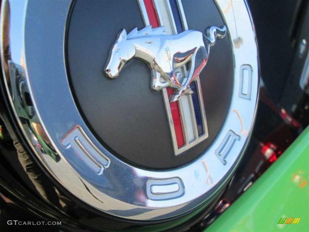 2013 Mustang V6 Premium Coupe - Gotta Have It Green / Charcoal Black photo #6