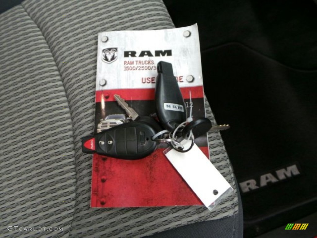 2012 Ram 1500 ST Crew Cab 4x4 - Flame Red / Dark Slate Gray/Medium Graystone photo #31