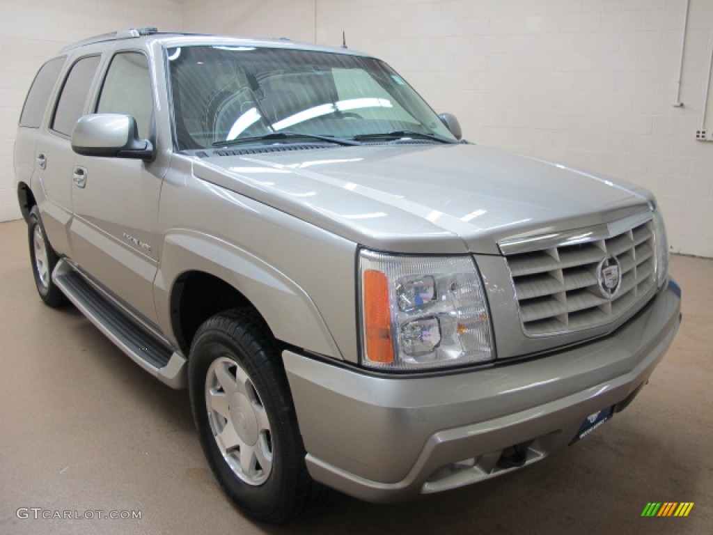 2002 Escalade AWD - Silver Sand / Shale photo #1
