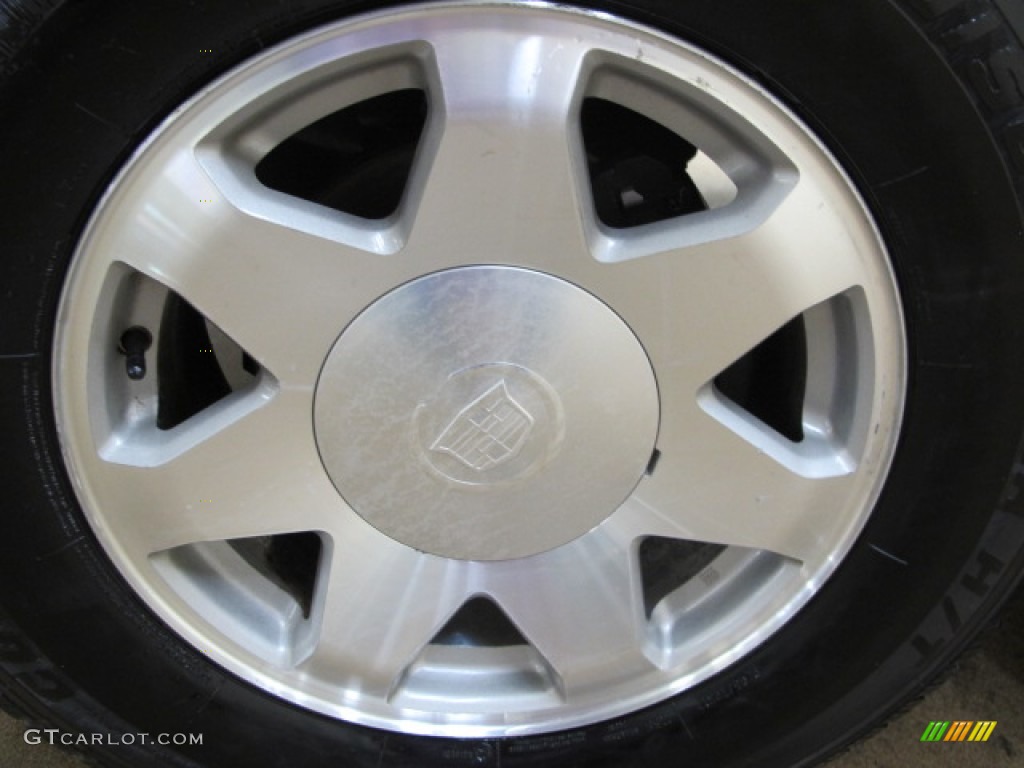 2002 Escalade AWD - Silver Sand / Shale photo #13