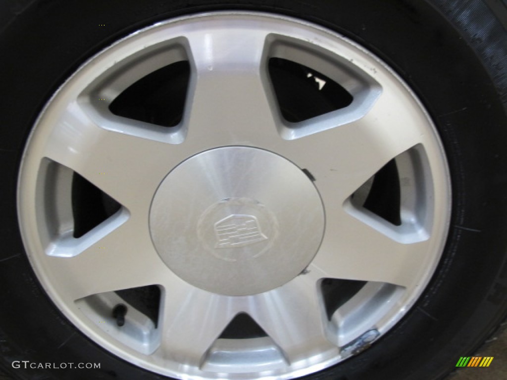 2002 Escalade AWD - Silver Sand / Shale photo #14