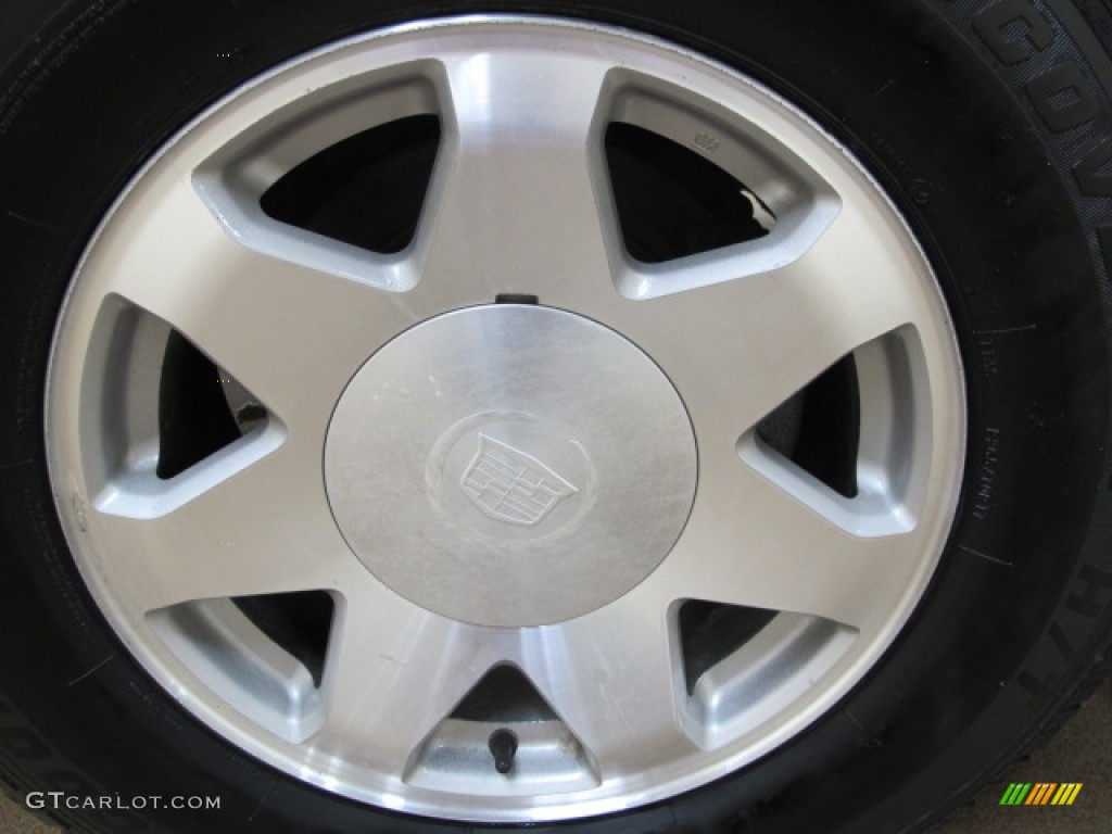 2002 Escalade AWD - Silver Sand / Shale photo #15