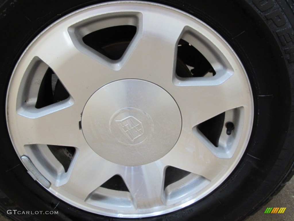 2002 Escalade AWD - Silver Sand / Shale photo #16