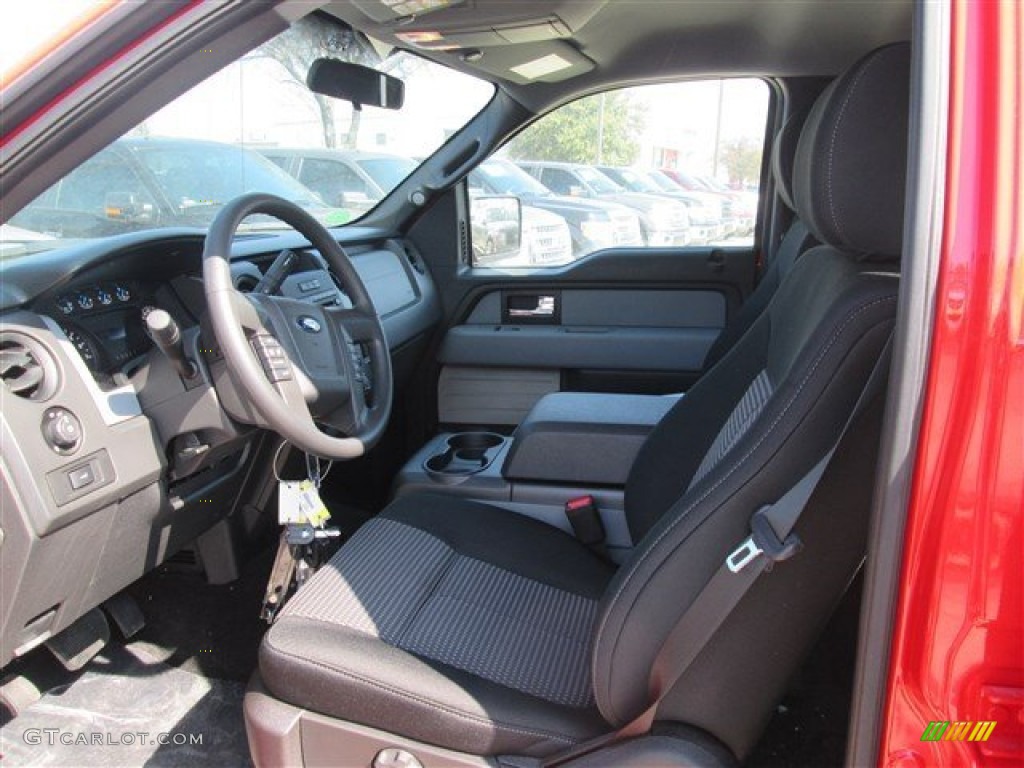 2014 F150 STX SuperCrew - Race Red / Black photo #6