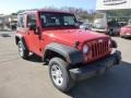 Flame Red - Wrangler Sport 4x4 Photo No. 7