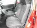 2011 Nissan Sentra SE-R Charcoal Interior Front Seat Photo