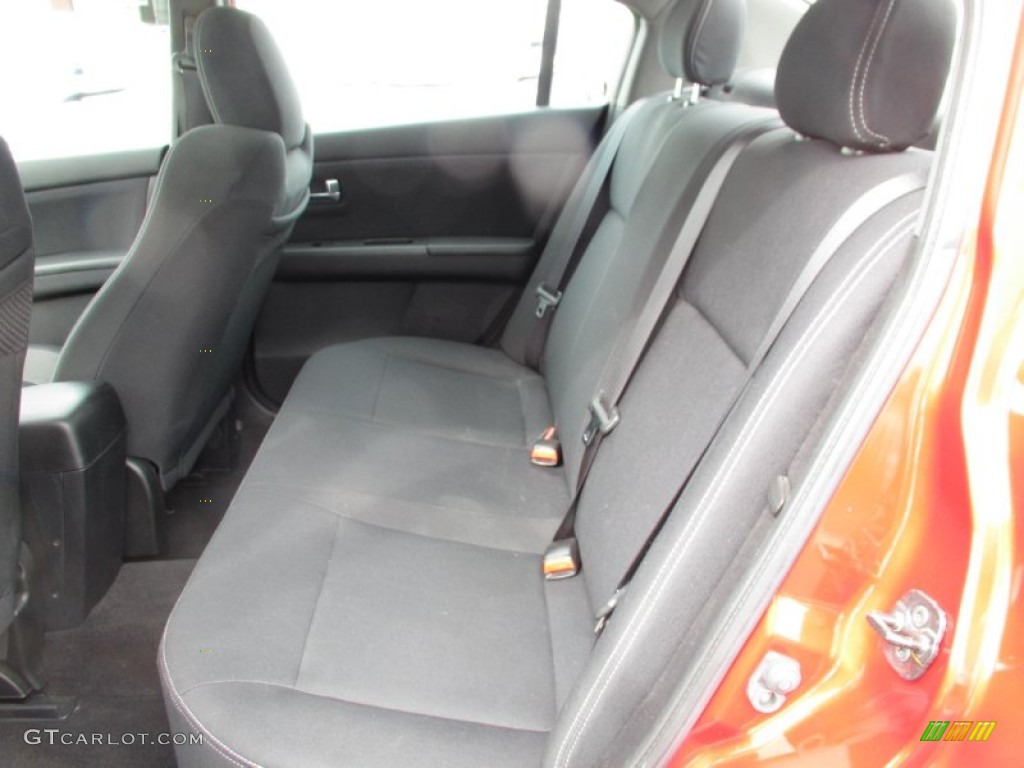 2011 Nissan Sentra SE-R Rear Seat Photos