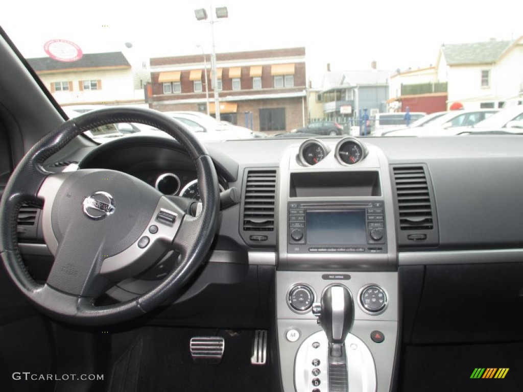 2011 Nissan Sentra SE-R SE-R Charcoal Dashboard Photo #91222828