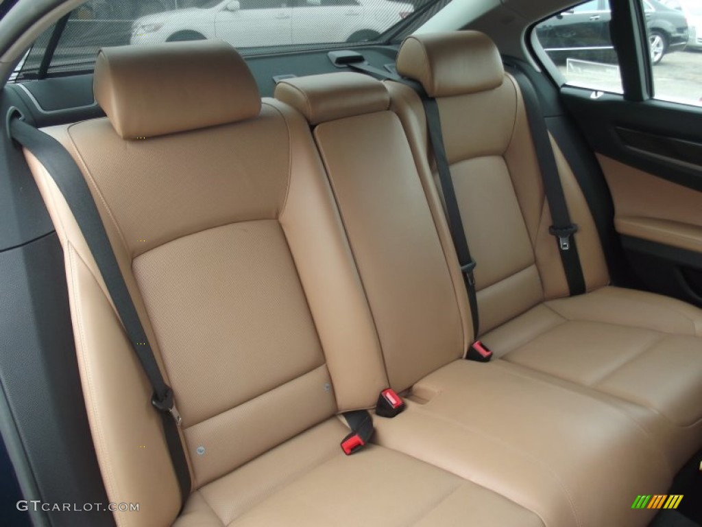 2011 7 Series 750Li xDrive Sedan - Deep Sea Blue Metallic / Saddle/Black Nappa Leather photo #13