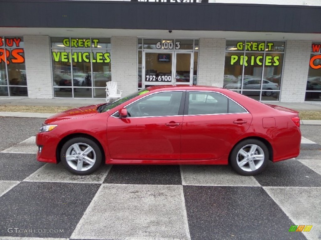 Barcelona Red Metallic Toyota Camry