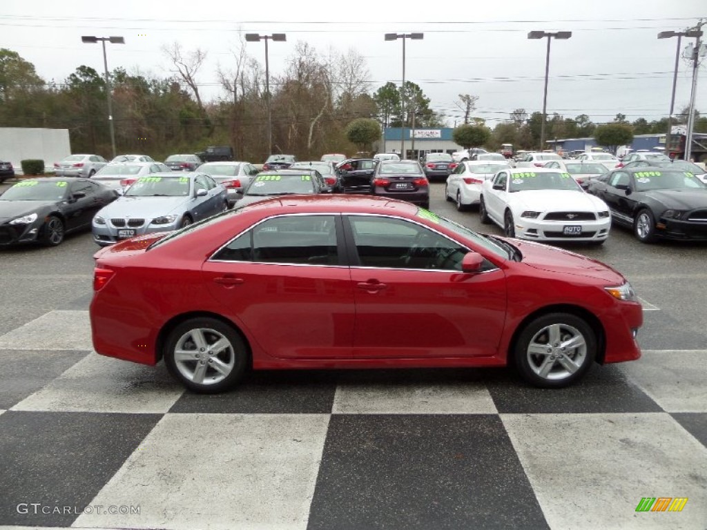 2014 Camry SE - Barcelona Red Metallic / Black photo #3