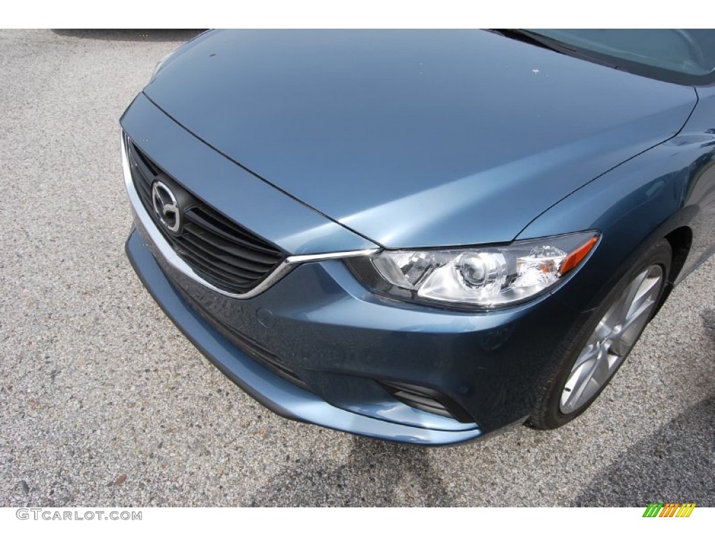 2014 MAZDA6 Touring - Blue Reflex Mica / Black photo #5