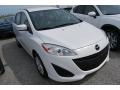 2014 Crystal White Pearl Mazda MAZDA5 Sport  photo #4