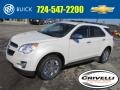 White Diamond Tricoat 2014 Chevrolet Equinox LTZ AWD