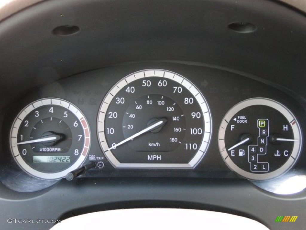 2004 Toyota Sienna XLE AWD Gauges Photo #91226218