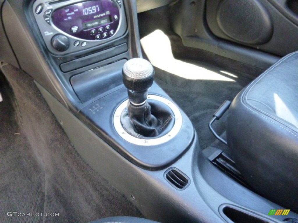 2001 Tiburon  - Super Silver / Black/Gray photo #17
