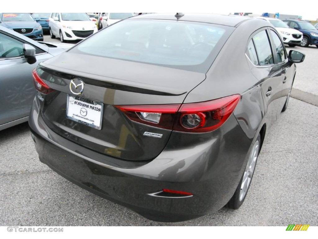 2014 MAZDA3 s Touring 4 Door - Titanium Flash Mica / Black photo #4