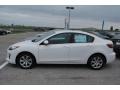 2013 Crystal White Pearl Mica Mazda MAZDA3 i SV 4 Door  photo #2